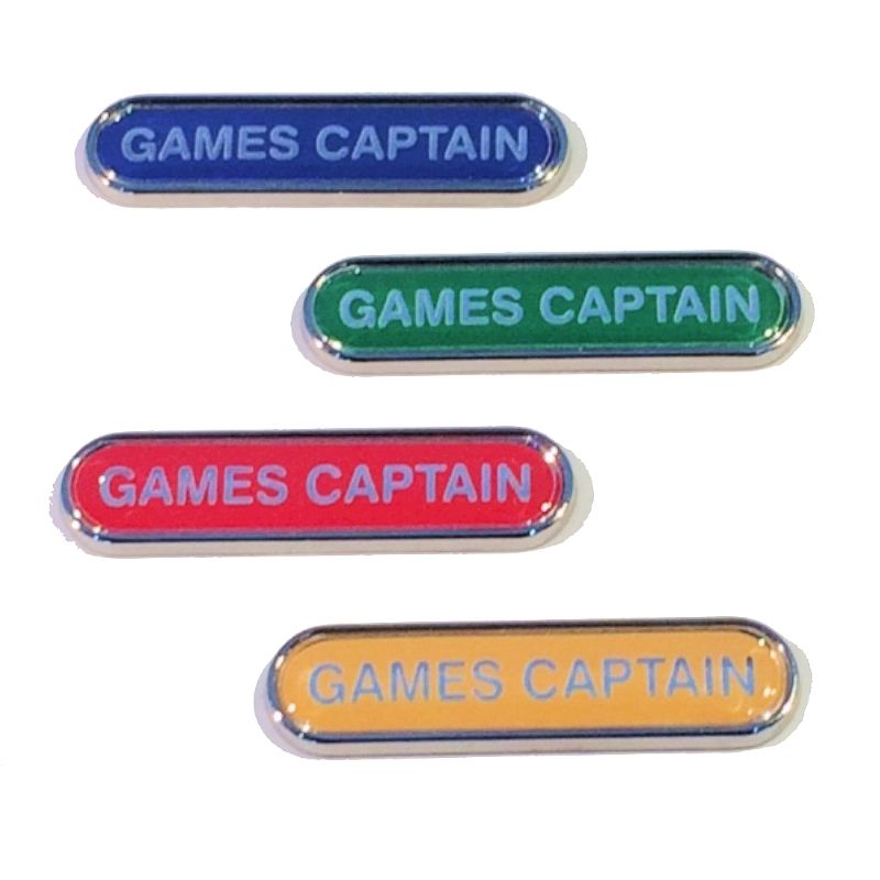GAMES CAPTAIN badge